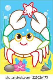  crab and starfish 