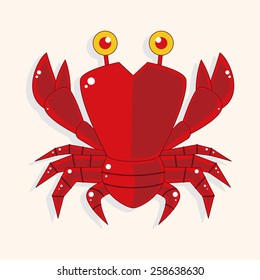 crab theme elements