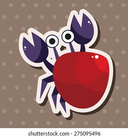 crab theme elements