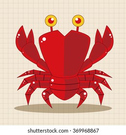 crab theme elements
