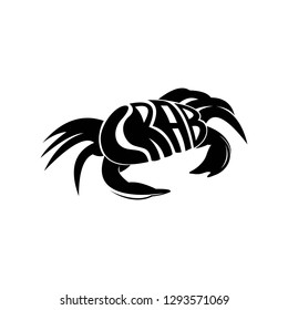 crab tribal logo animal