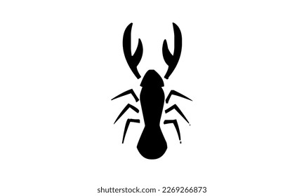Crab vector design template file eps 10