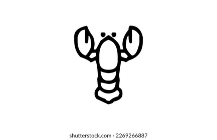 Crab vector design template file eps 10