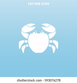 Crab vector  icon