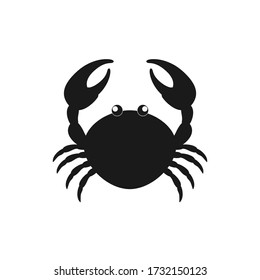 crab vector icon. crab sign on white background. crab icon for web and app