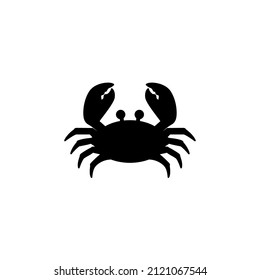 crab vector icon. crab sign on white background. crab icon for web and app