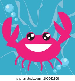 Crab vector illustration