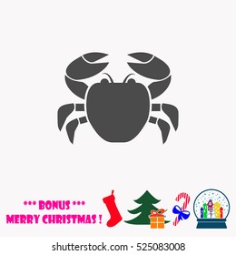 Crab  vector illustration.