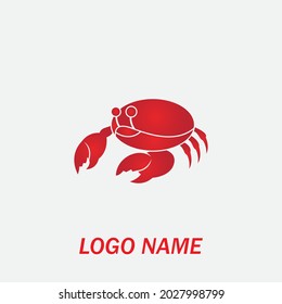 crab vector illustration design icon logo template
