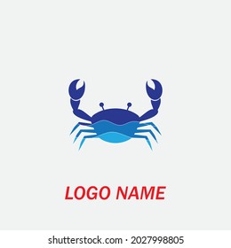 Logo-Vorlage für Krebsgrafik-Vektorgrafik