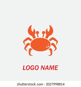 crab vector illustration design icon logo template