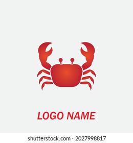 crab vector illustration design icon logo template