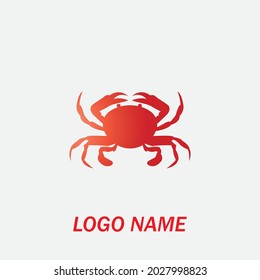 crab vector illustration design icon logo template