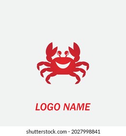 crab vector illustration design icon logo template