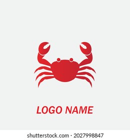 crab vector illustration design icon logo template