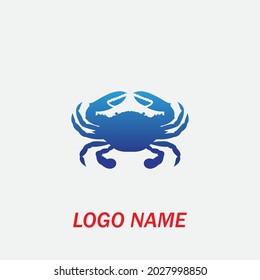 crab vector illustration design icon logo template