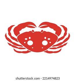 crab vector illustration design icon logo template