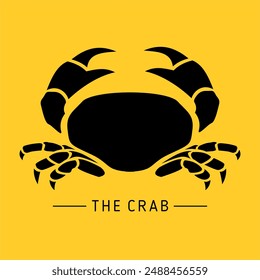 Crab vector image logo that can be used for restaurant logos, especially seafood