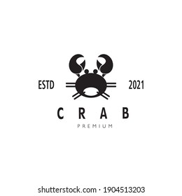 Crab vector logo icon illustration design company symbol