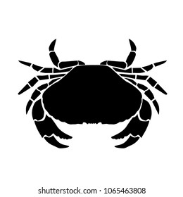 Crab Water Animal Cancer Astrological Sign Stock Vector (Royalty Free ...