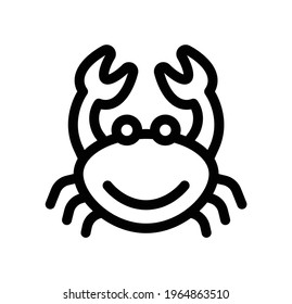 crab wildlife seafood shellfish icon