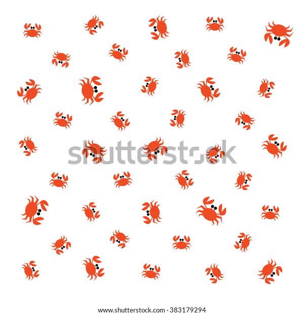 Crabs Backdrop Background Crabs Wallpaper Crabs Stock Vector (Royalty ...