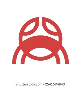 Krebse Logo Symbol Design-Vorlage