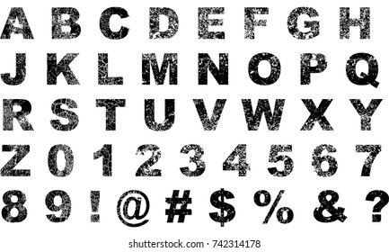 Crack Alphabet Vector Stock Vector (Royalty Free) 742314178 | Shutterstock