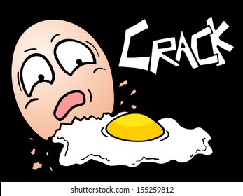 Crack egg