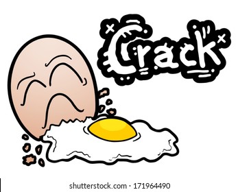 Crack egg