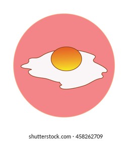 crack egg pink icon
