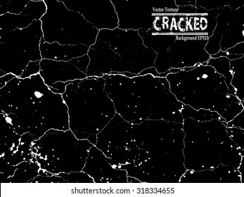 Crack Grunge Urban Background.Texture Vector.Dust Overlay Distress Grain ,Simply Place illustration over any Object to Create grungy Effect .abstract,splattered , dirty,poster for your design. 