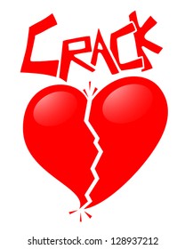 Crack heart