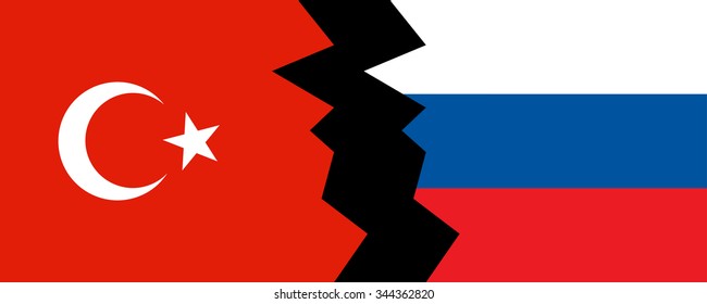 crack in relations between Russia and Turkey. geopolitics