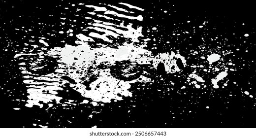 Crack seamless pattern. Repeating crackle texture. Black stone effect on white background. Repeated ground structure for prints design.