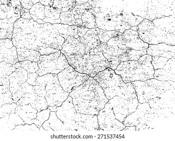 Crack Splatter Paint Texture . Distress Grunge background . Scratch, Grain, Noise rectangle stamp . Black Spray Blot of Ink.Place illustration Over any Object to Create Grungy Effect .abstract vector.