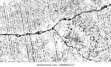 crack texture, grunge texture, distress background, rough texture, dirty texture, cracked wall concrete of black and white for background
