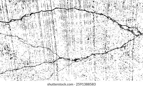 crack texture, grunge texture, distress background, rough texture, dirty texture, cracked wall concrete of black and white for background