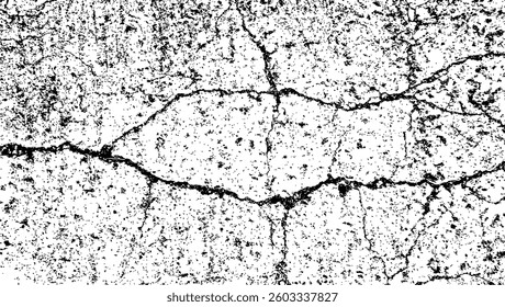 crack texture, grunge texture, distress background, rough texture, dirty texture, cracked wall concrete of black and white for background