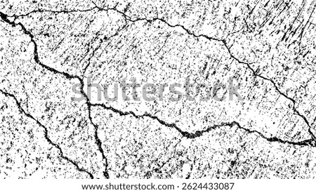 crack texture, grunge texture, distress background, rough texture, dirty texture, cracked wall concrete of black and white for background