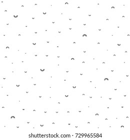 Cracked black wavy seamless pattern. Textile or wrapping paper.
