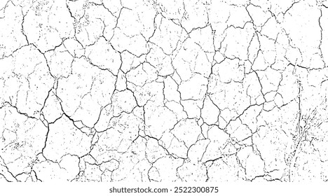 betão fendido de fundo de textura grunge com rachaduras, fundo de textura branca com textura branca e efeito grunge preto, 