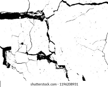 Cracked, destroed texture. Grunge background.