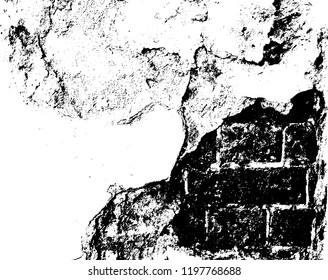 Cracked, destroed texture. Grunge background.