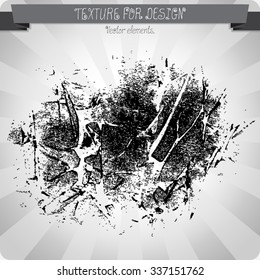 Cracked, dirt and grunge Texture. Texture to Create Distressed Effects.