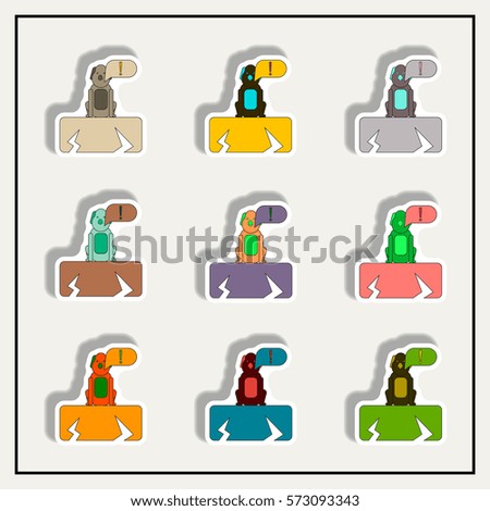 Similar – Image, Stock Photo (end) Nature Summer Animal