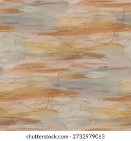 Cracked Earth Texture Nahtlose Muster Boden.