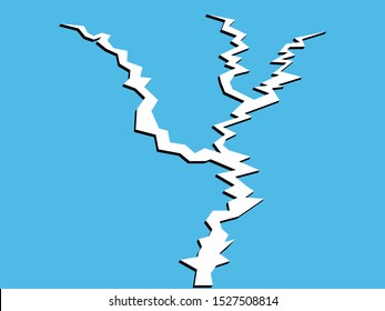 Cracked Earth Vector illustration eps 10