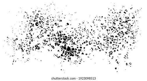Cracked grunge urban background with rough surface. Dust overlay distress grained texture. One color graphic resource.