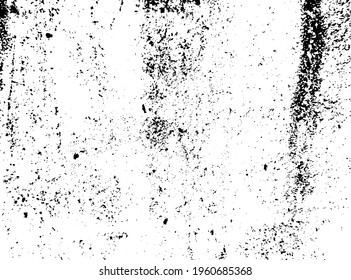 Cracked grunge urban background with rough surface. Dust overlay distress grained texture. One color graphic resource.